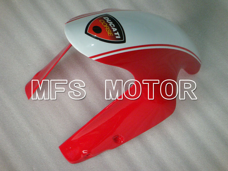 Ducati 848 / 1098 / 1198 2007-2011 Injection ABS Fairing - INFO STRADA - Red White - MFS4193 - Fairings Kit