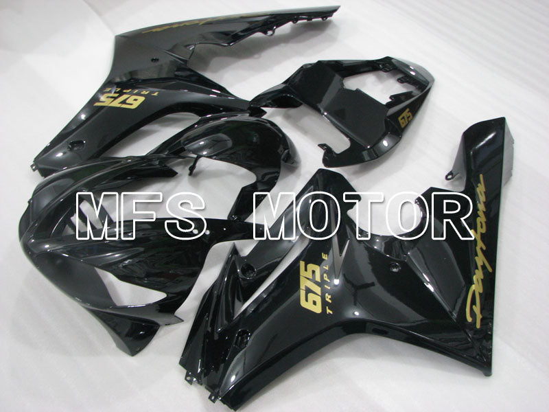 Triumph Daytona 675 2006-2008 Injection ABS Fairing - Factory Style - Black - MFS4194 - Fairings Kit