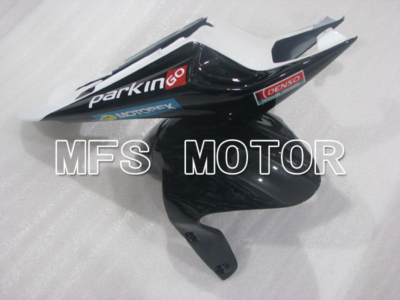 Triumph Daytona 675 2006-2008 Injection ABS Fairing - parkingo - Black White - MFS4199 - Fairings Kit