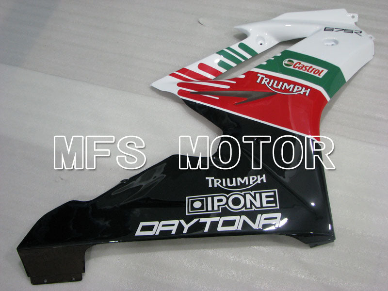 Triumph Daytona 675 2006-2008 Injection ABS Fairing - Castrol - Red White Green - MFS4201 - Fairings Kit
