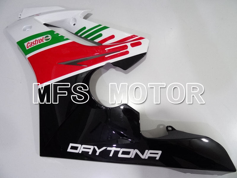 Triumph Daytona 675 2009-2012 Injection ABS Fairing - Castrol - Red Green White - MFS4224 - Fairings Kit
