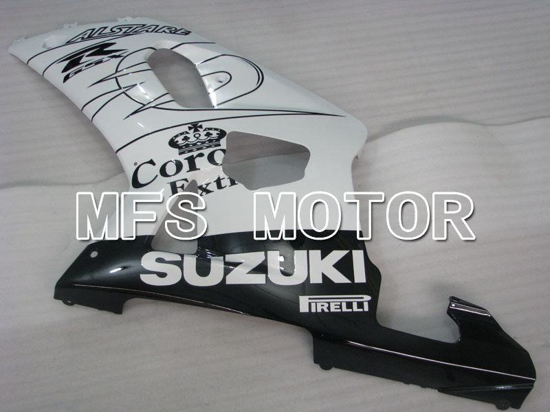 Suzuki GSXR1000 2000-2002 Injection ABS Fairing - MOTUL - Black White - MFS4243 - Fairings Kit