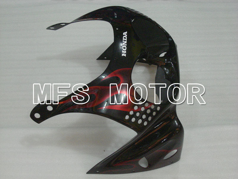 Honda CBR900RR 893 1992-1993 ABS Fairing - Flame - Black Red wine color - MFS4234 - Fairings Kit