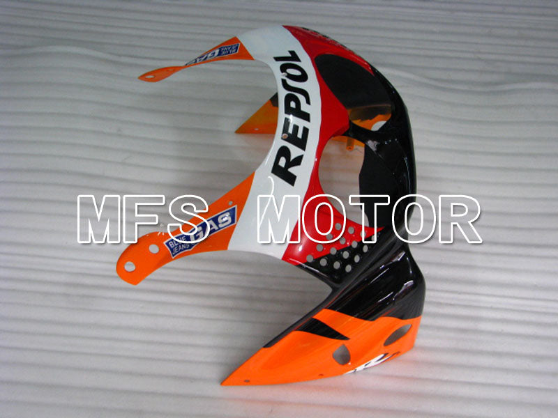 Honda CBR900RR 893 1992-1993 ABS Fairing - Repsol - Black White Orange - MFS4237 - Fairings Kit