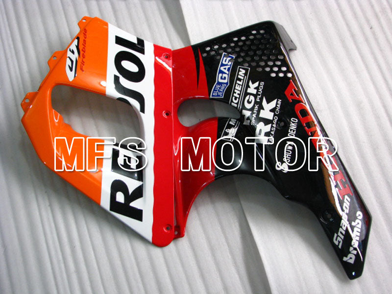 Honda CBR900RR 893 1992-1993 ABS Fairing - Repsol - Black White Orange - MFS4237 - Fairings Kit