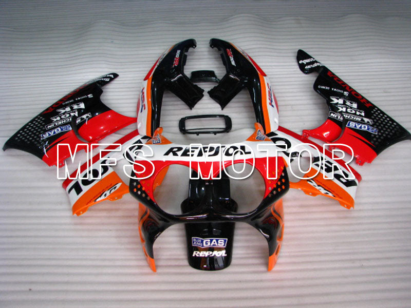 Honda CBR900RR 893 1992-1993 ABS Fairing - Repsol - Black White Orange - MFS4237 - Fairings Kit