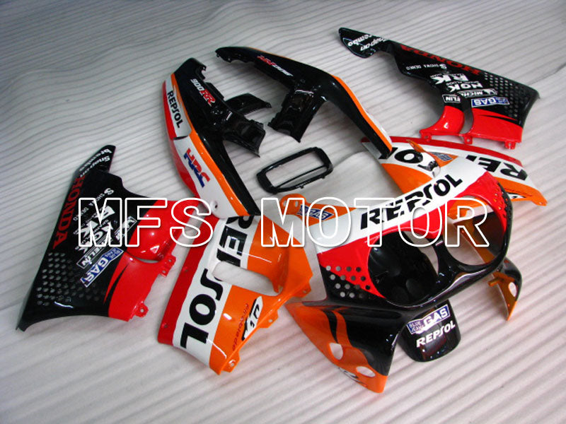 Honda CBR900RR 893 1992-1993 ABS Fairing - Repsol - Black White Orange - MFS4237 - Fairings Kit