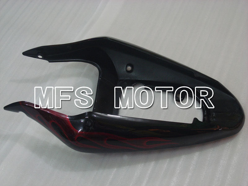 Suzuki GSXR1000 2000-2002 Injection ABS Fairing - Flame - Black Red - MFS4246 - Fairings Kit