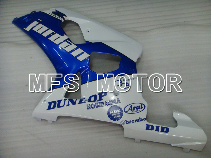 Suzuki GSXR1000 2000-2002 Injection ABS Fairing - Jordan - Blue White - MFS4249 - Fairings Kit