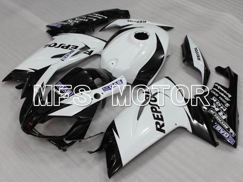 Aprilia RS125 2006-2011 Injection ABS Fairing - Repsol - Black White - MFS4252 - Fairings Kit