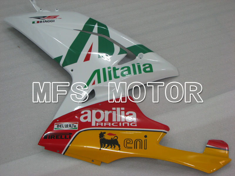 Aprilia RS125 2006-2011 Injection ABS Fairing - Alitalia - Red White - MFS4258 - Fairings Kit