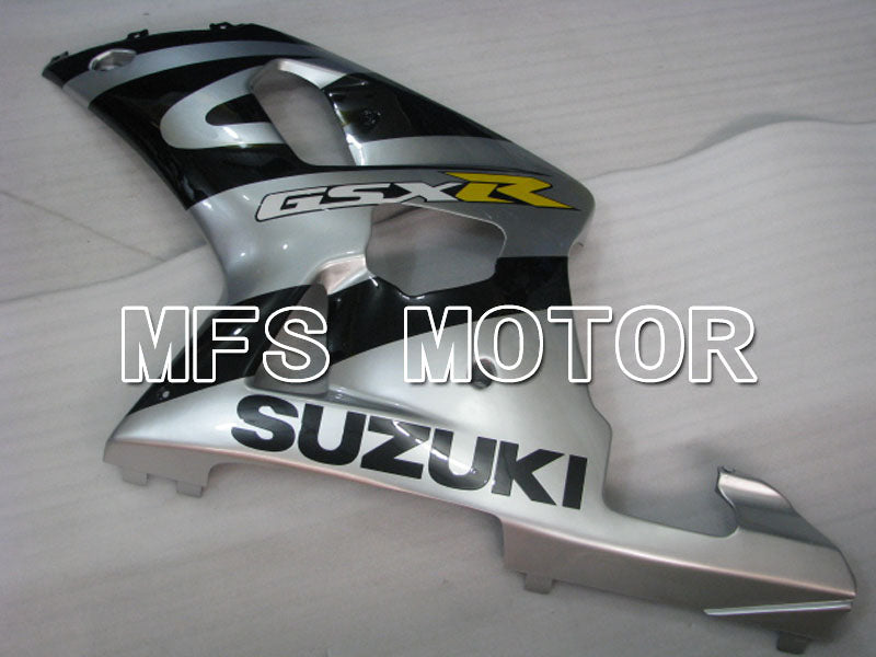 Suzuki GSXR1000 2000-2002 Injection ABS Fairing - Factory Style - Black Silver - MFS4272 - Fairings Kit