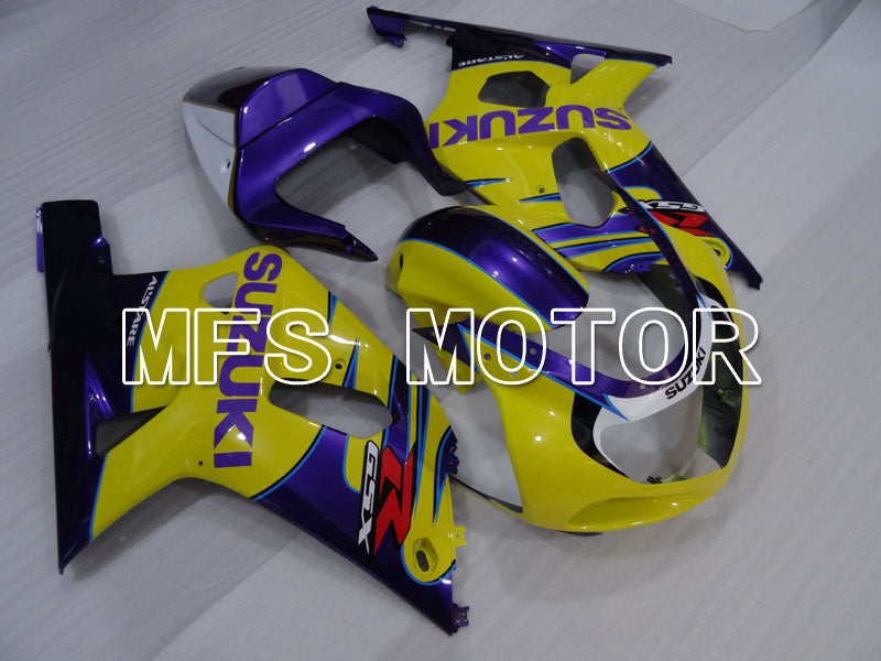 Suzuki GSXR1000 2000-2002 Injection ABS Fairing - Factory Style - Yellow Purple - MFS4295 - Fairings Kit