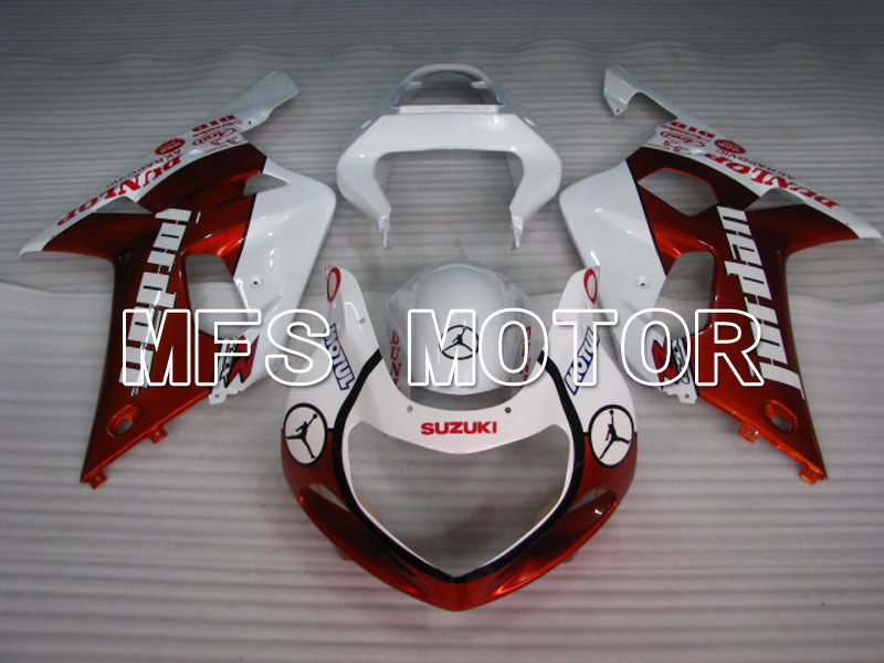 Suzuki GSXR1000 2000-2002 Injection ABS Fairing - Jordan - Orange White - MFS4326 - Fairings Kit