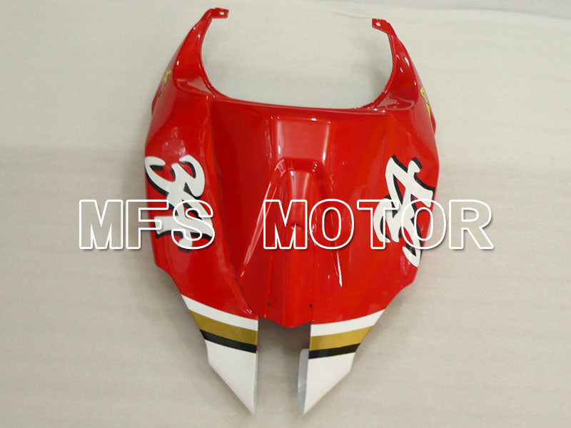 Aprilia RSV 1000 R 2004-2009 ABS Fairing - Lucky Strike - White Red - MFS4331 - Fairings Kit