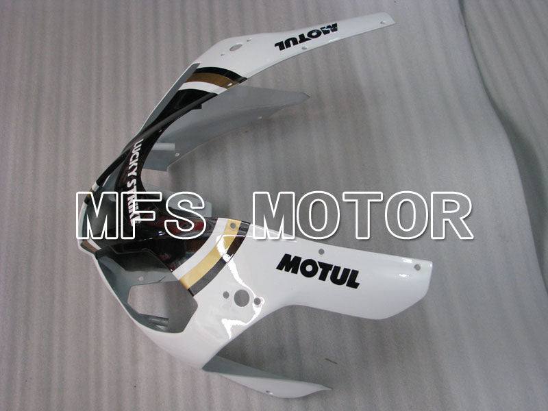 Aprilia RSV 1000 R 2004-2009 ABS Fairing - Lucky Strike - White Black - MFS4333 - Fairings Kit