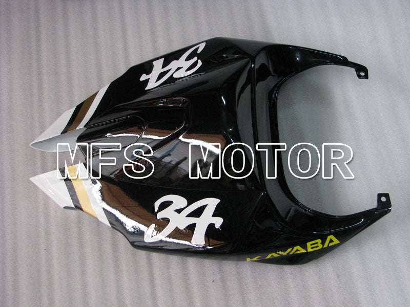 Aprilia RSV 1000 R 2004-2009 ABS Fairing - Lucky Strike - White Black - MFS4333 - Fairings Kit