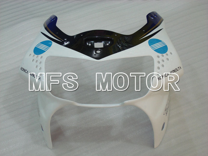 Honda CBR900RR 919 1998-1999 ABS Fairing - Konica Minolta - Black White - MFS4357 - Fairings Kit