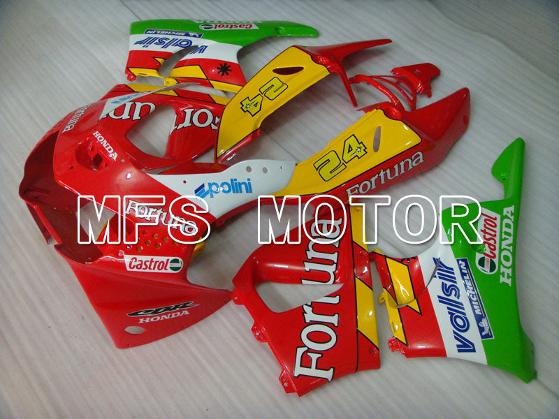 Honda CBR900RR 919 1998-1999 ABS Fairing - Fortuna - Red Yellow Green - MFS4367 - Fairings Kit