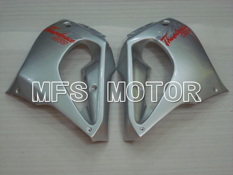 Yamaha YZF1000R 1997-2007 ABS Fairing - Factory Style - Red wine color Silver - MFS4393 - Fairings Kit