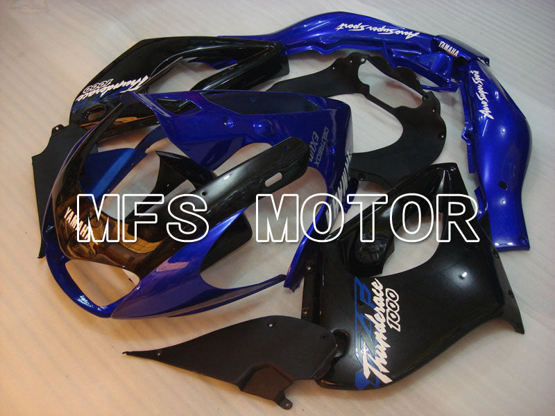Yamaha YZF1000R 1997-2007 ABS Fairing - Factory Style - Black Blue - MFS4400 - Fairings Kit