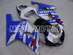 Suzuki GSXR1000 2000-2002 Injection ABS Fairing - Factory Style - Blue White - MFS4404 - Fairings Kit