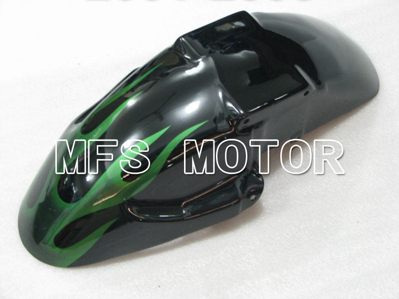 Honda CBR900RR 919 1998-1999 ABS Fairing - Flame - Green Black - MFS4408 - Fairings Kit