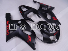 Suzuki GSXR1000 2000-2002 Injection ABS Fairing - Factory Style - Black Matte - MFS4422 - Fairings Kit