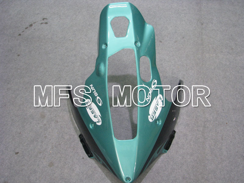 Yamaha YZF1000R 1997-2007 ABS Fairing - Flame - Black Cyan - MFS4423 - Fairings Kit