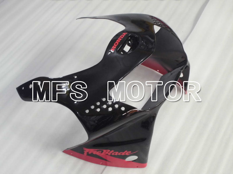 Honda CBR900RR 919 1998-1999 ABS Fairing - Factory Style - Black Red - MFS4424 - Fairings Kit