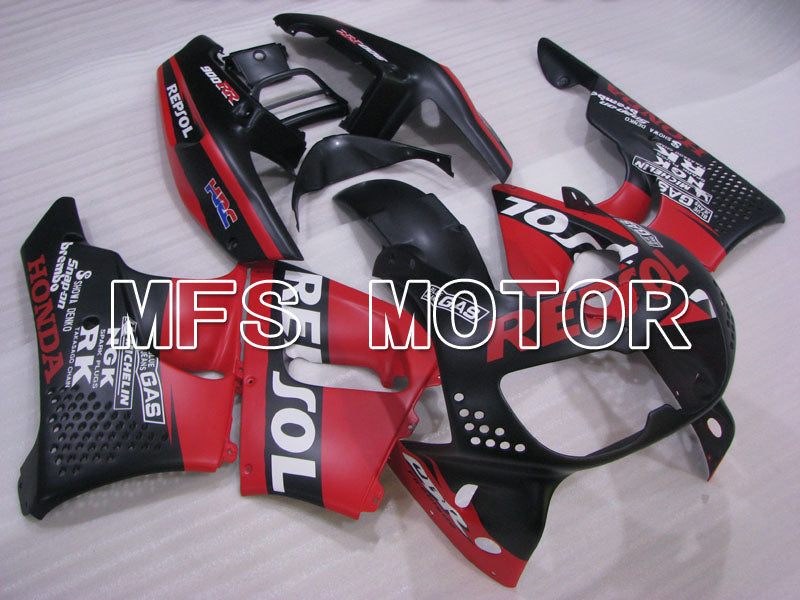 Honda CBR900RR 919 1998-1999 ABS Fairing - Repsol - Black Red Matte - MFS4434 - Fairings Kit