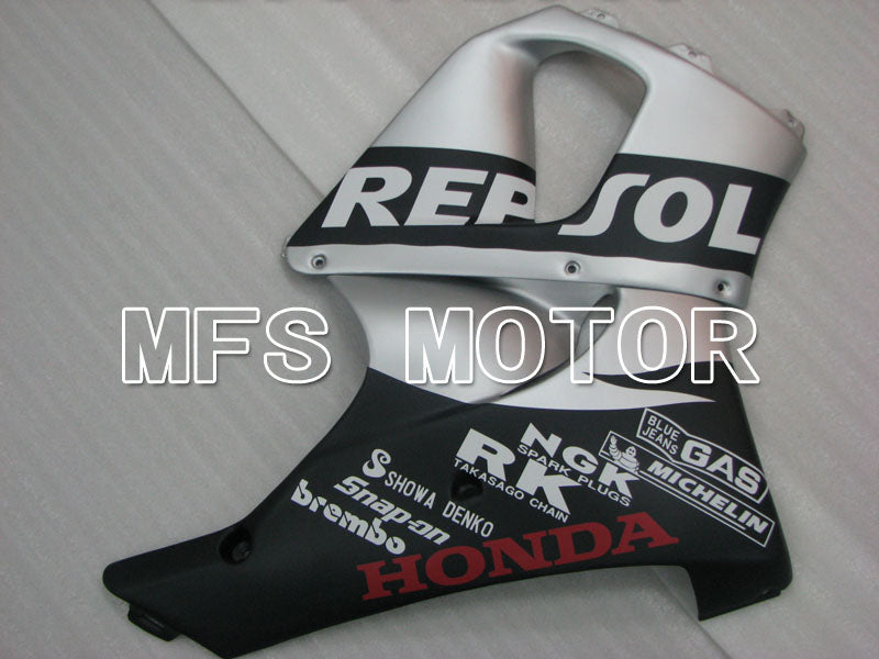 Honda CBR900RR 919 1998-1999 ABS Fairing - Repsol - Black Silver Matte - MFS4437 - Fairings Kit
