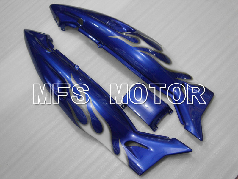 Yamaha YZF-600R 1997-2007 Injection ABS Fairing - Flame - Blue White - MFS4461 - Fairings Kit