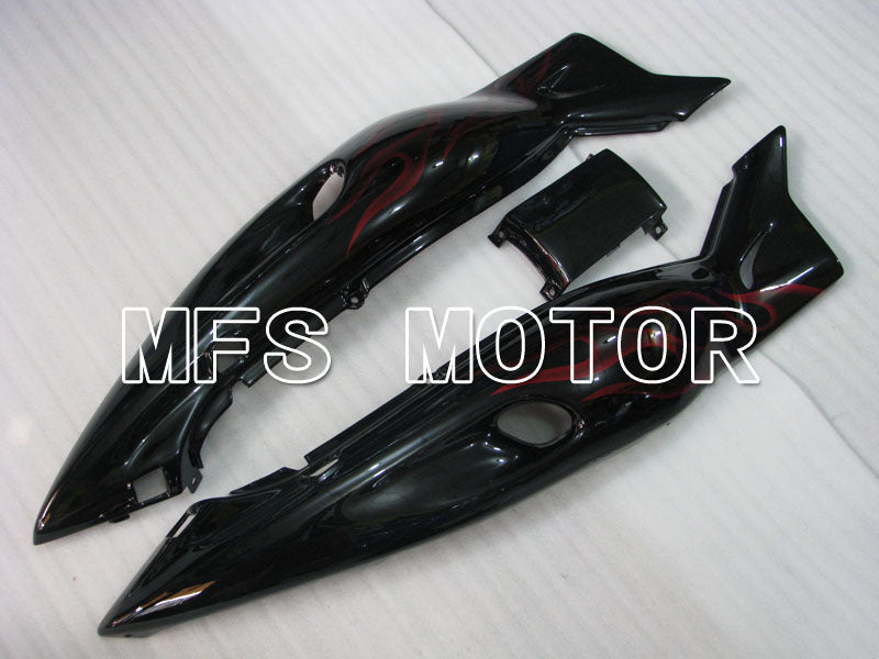 Yamaha YZF-600R 1997-2007 Injection ABS Fairing - Flame - Red wine color White - MFS4462 - Fairings Kit