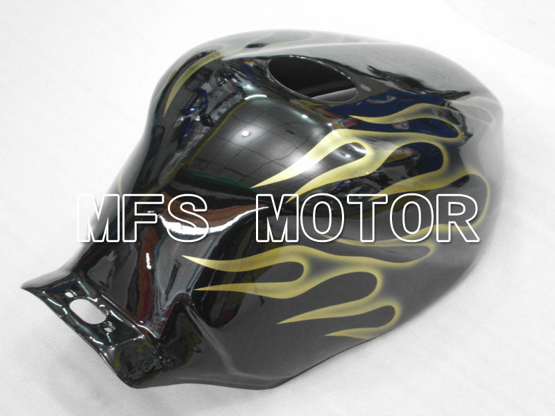 Yamaha YZF-600R 1997-2007 Injection ABS Fairing - Flame - Yellow Black - MFS4468 - Fairings Kit