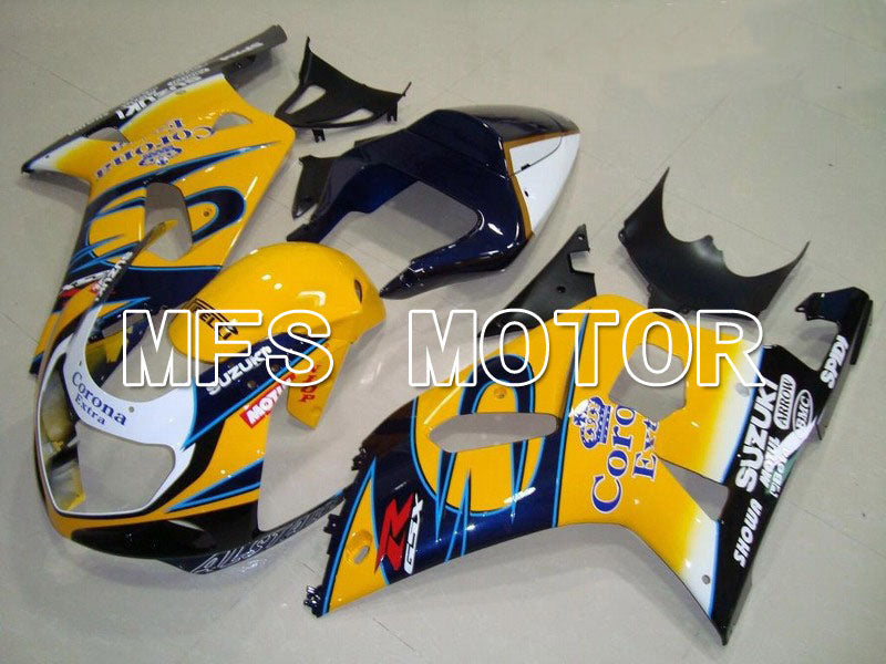 Suzuki GSXR600 2001-2003 Injection ABS Fairing - Corona - Blue Yellow - MFS4526 - Fairings Kit
