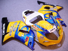 Suzuki GSXR600 2001-2003 Injection ABS Fairing - Corona - Blue Yellow - MFS4532 - Fairings Kit