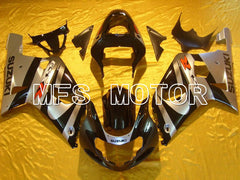 Suzuki GSXR750 2000-2003 Injection ABS Fairing - Factory Style - Black Silver - MFS7035 - Fairings Kit