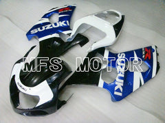 Suzuki GSXR600 2001-2003 Injection ABS Fairing - Factory Style - Black Wihte Blue - MFS4632 - Fairings Kit