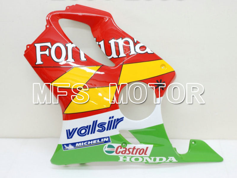 Honda CBR600 F4i 2001-2003 Injection ABS Fairing - Fortuna - Red Yellow Green - MFS4677 - Fairings Kit