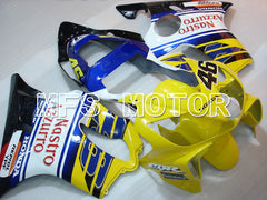 Honda CBR600 F4i 2001-2003 Injection ABS Fairing - Nastro Azzurro - Blue White Yellow - MFS4690 - Fairings Kit