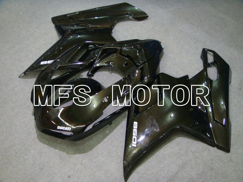Ducati 848 / 1098 / 1198 2007-2011 Injection ABS Fairing - Factory Style - Black - MFS4761 - Fairings Kit