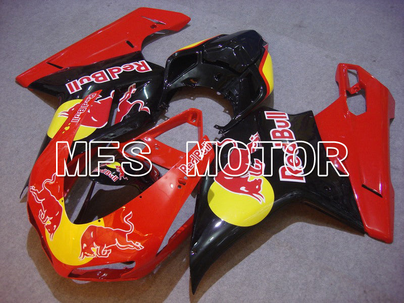 Ducati 848 / 1098 / 1198 2007-2011 Injection ABS Fairing - Red Bull - Red Black - MFS4765 - Fairings Kit