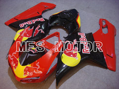 Ducati 848 / 1098 / 1198 2007-2011 Injection ABS Fairing - Red Bull - Red Black - MFS4765 - Fairings Kit