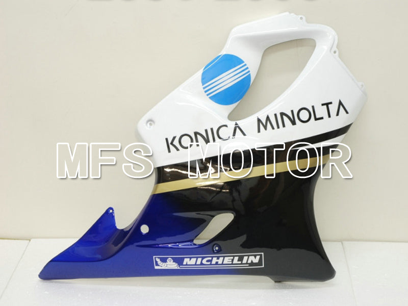 Honda CBR600 F4i 2004-2007 Injection ABS Fairing - Konica Minolta - Black White - MFS4794 - Fairings Kit