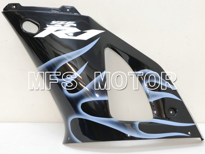 Yamaha YZF-R1 2000-2001 Injection ABS Fairing - Flame - Blue Black - MFS4869 - Fairings Kit