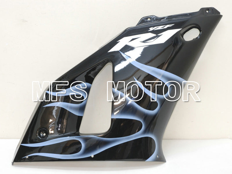 Yamaha YZF-R1 2000-2001 Injection ABS Fairing - Flame - Blue Black - MFS4869 - Fairings Kit