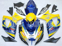 Suzuki GSXR600 GSXR750 2006-2007 Injection ABS Fairing - Corona - Blue Yellow - MFS4872 - Fairings Kit