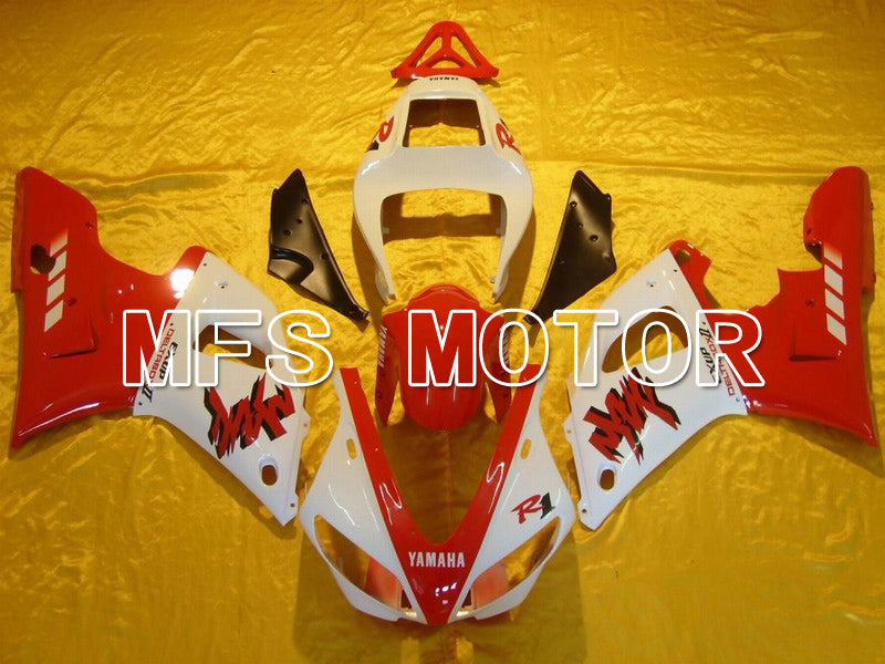 Yamaha YZF-R1 2000-2001 Injection ABS Fairing - Factory Style - Red White - MFS4897 - Fairings Kit