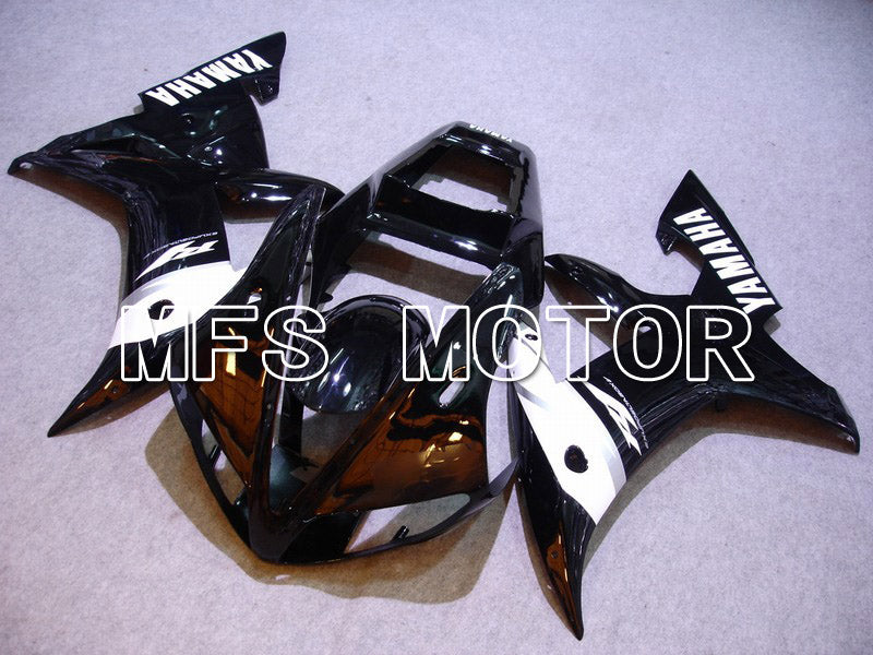 Yamaha YZF-R1 2002-2003 Injection ABS Fairing - Factory Style - Black White - MFS4917 - Fairings Kit